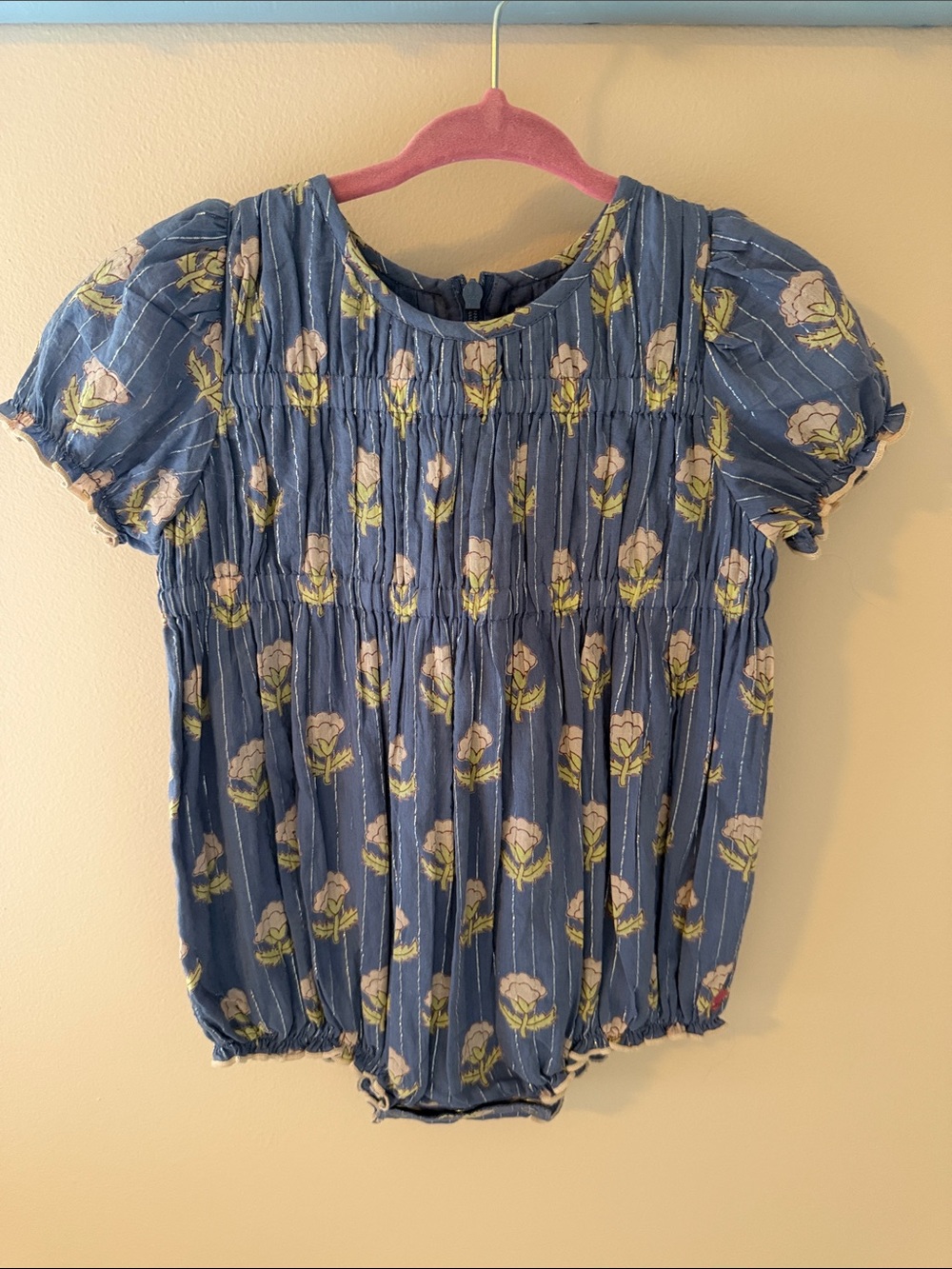 NWT Baby/Toddler Pink Chicken Bubble Sz 18/24m